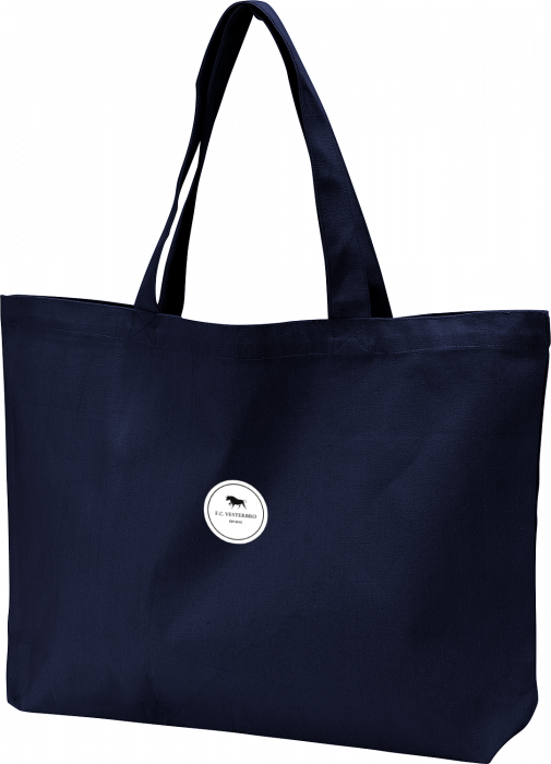 Storm - Fc Vesterbro Super Shopper Tote Bag - Blue navy