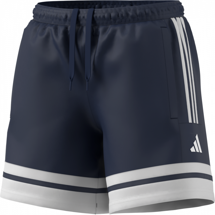 Adidas - Squadra 25 Dt Shorts Women - T Navy Blue & weiß