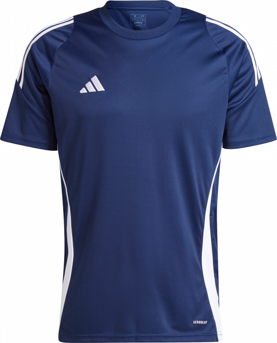 Adidas - Tiro 24 Player Jersey - T Navy Blue & vit