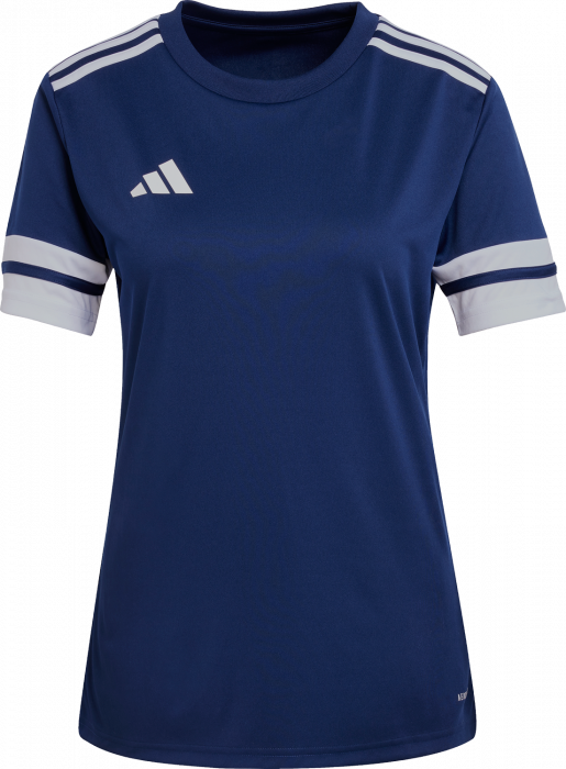 Adidas - Squadra 25 Player Jersey Women - T Navy Blue & weiß