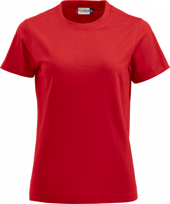 Clique - Premium-T Woman - Rot