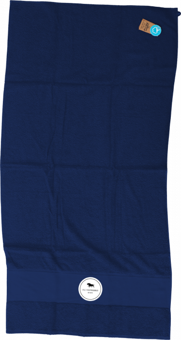 Sportyfied - Fc Vesterbro Bath Towel - Navy blue