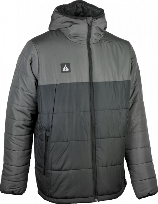 Select - Oxford V25 Padded Jacket - Svart & grå